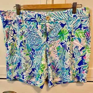 Lilly Pulitzer Callahan shorts size 12